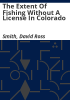 The_extent_of_fishing_without_a_license_in_Colorado