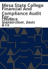 Mesa_State_College_financial_and_compliance_audit_for_fiscal_years_ended_June_30__2007_and_2006