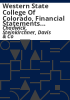 Western_State_College_of_Colorado__financial_statements_and_report_of_independent_certified_public_accountants__for_fiscal_year_ended_June_30__2008_and_2007