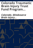 Colorado_Traumatic_Brain_Injury_Trust_Fund_Program_report_to_the_Legislature
