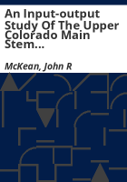 An_input-output_study_of_the_Upper_Colorado_main_stem_region_of_western_Colorado