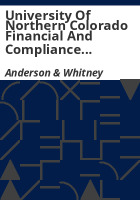 University_of_Northern_Colorado_financial_and_compliance_audits__year_ended_June_30__2001