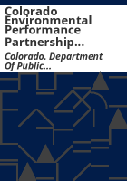 Colorado_Environmental_Performance_Partnership_Agreement__FY2009-2010
