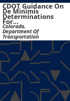 CDOT_guidance_on_de_minimis_determinations_for_non-historic_section_4_F__resources