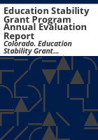 Education_Stability_Grant_Program_annual_evaluation_report
