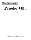 The_importance_of_Pancho_Villa
