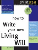 How_to_prepare_your_own_living_will___Do_it_Yourself