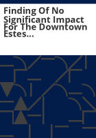 Finding_of_no_significant_impact_for_the_downtown_Estes_loop_project__phase_1