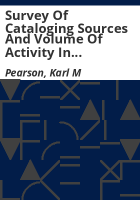 Survey_of_cataloging_sources_and_volume_of_activity_in_Colorado_libraries